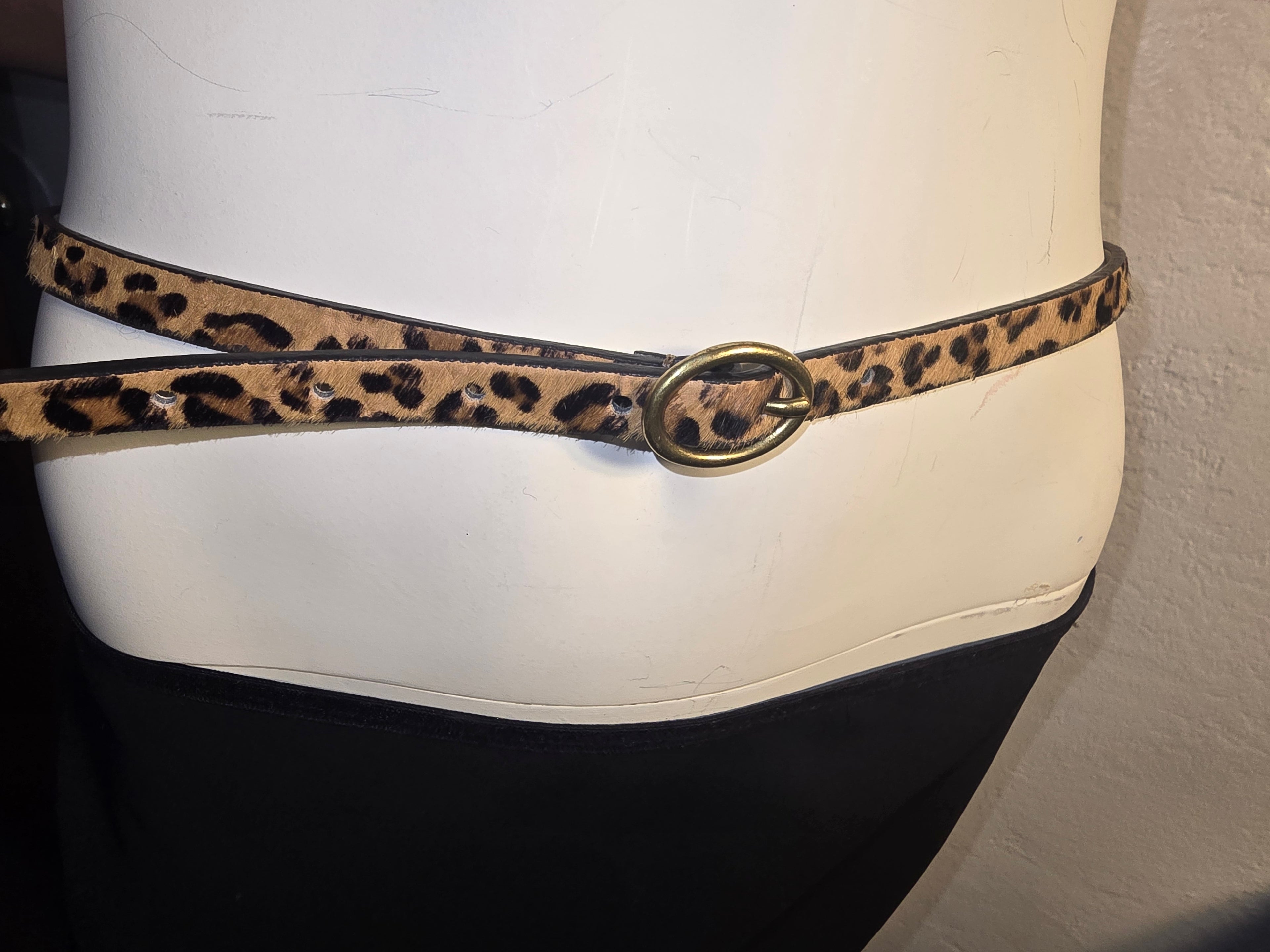 Cheeta print belt