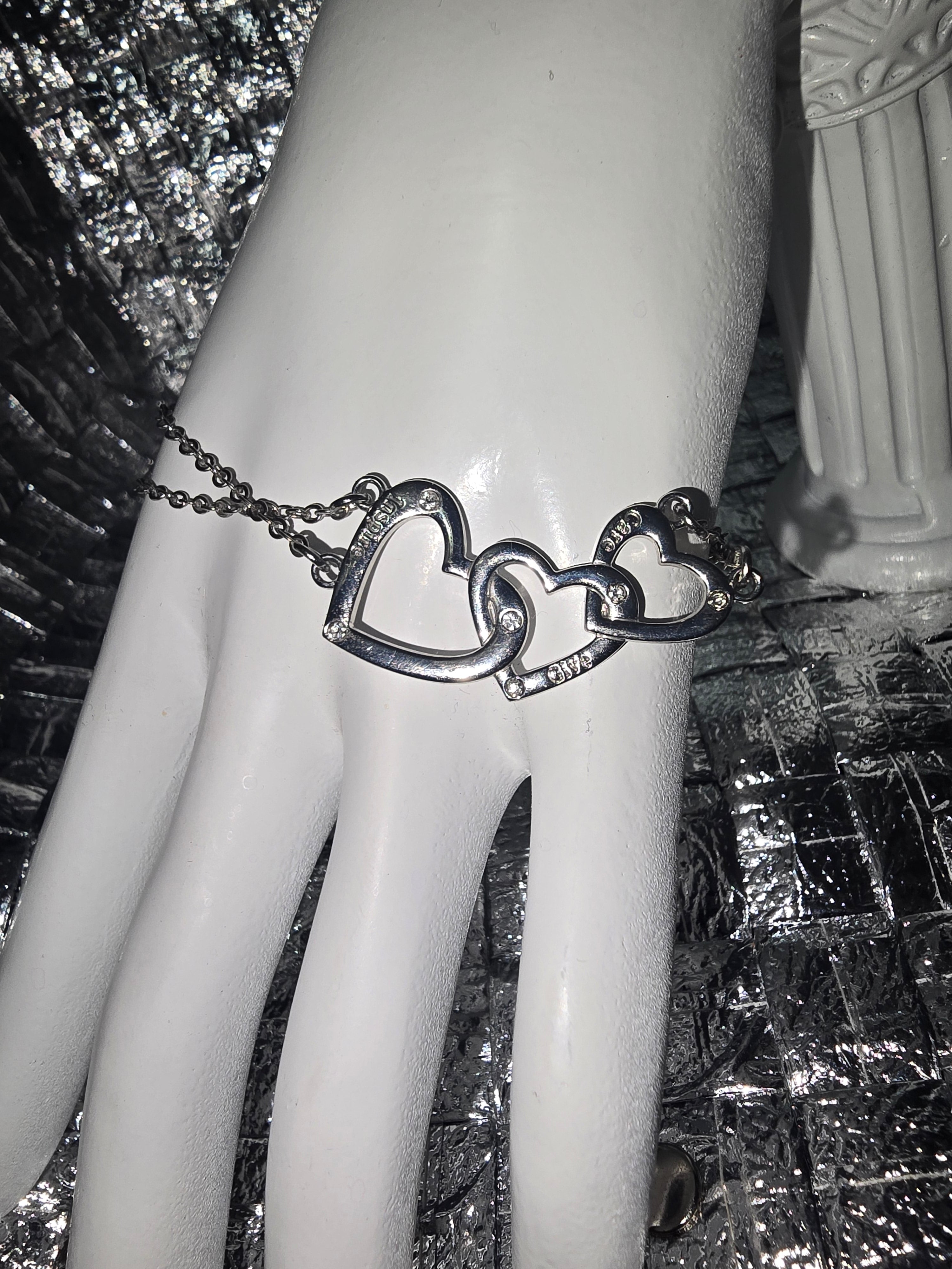 Inspirational Heart Bracelet