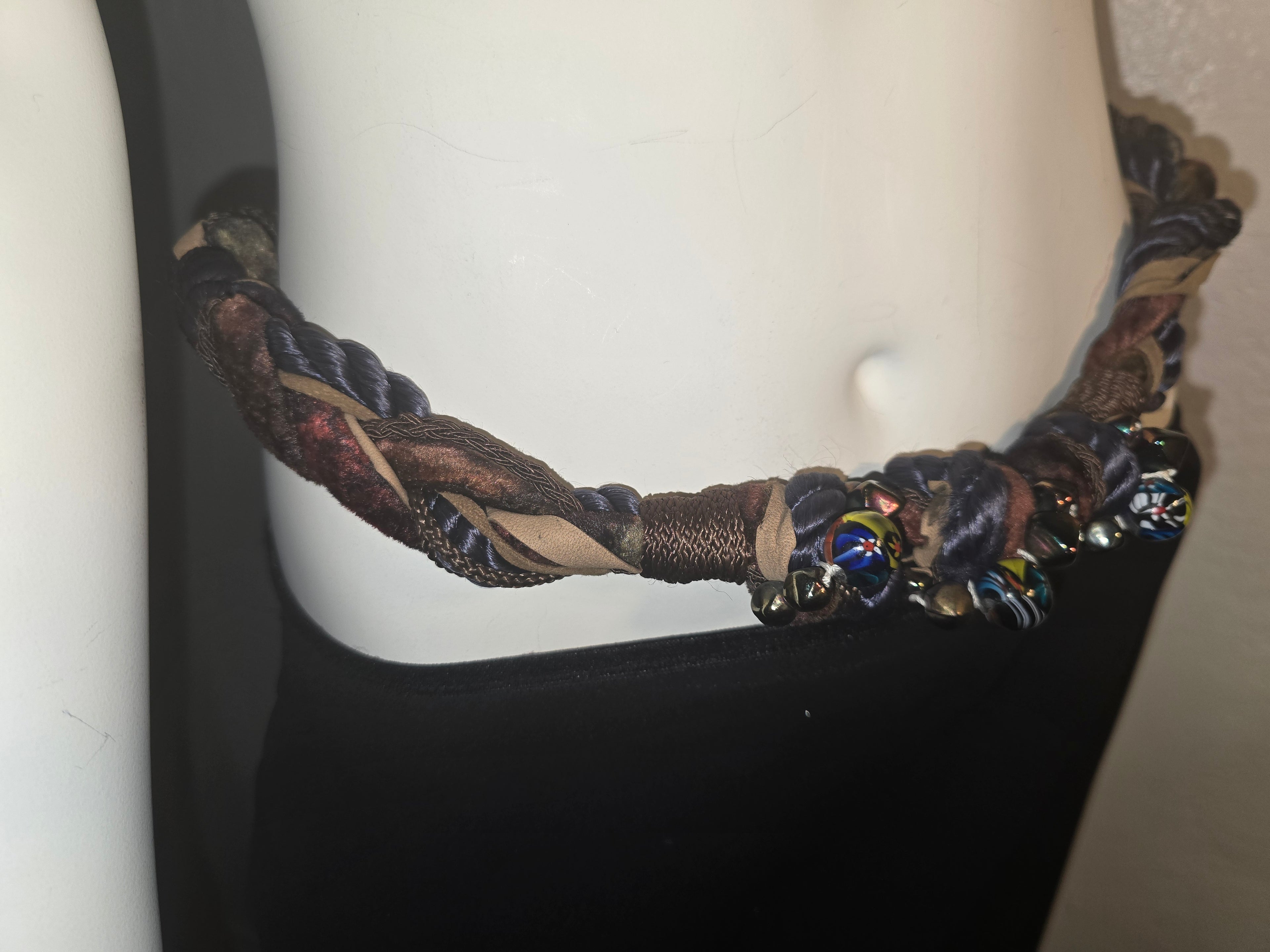 Vintage 90s Braided belt