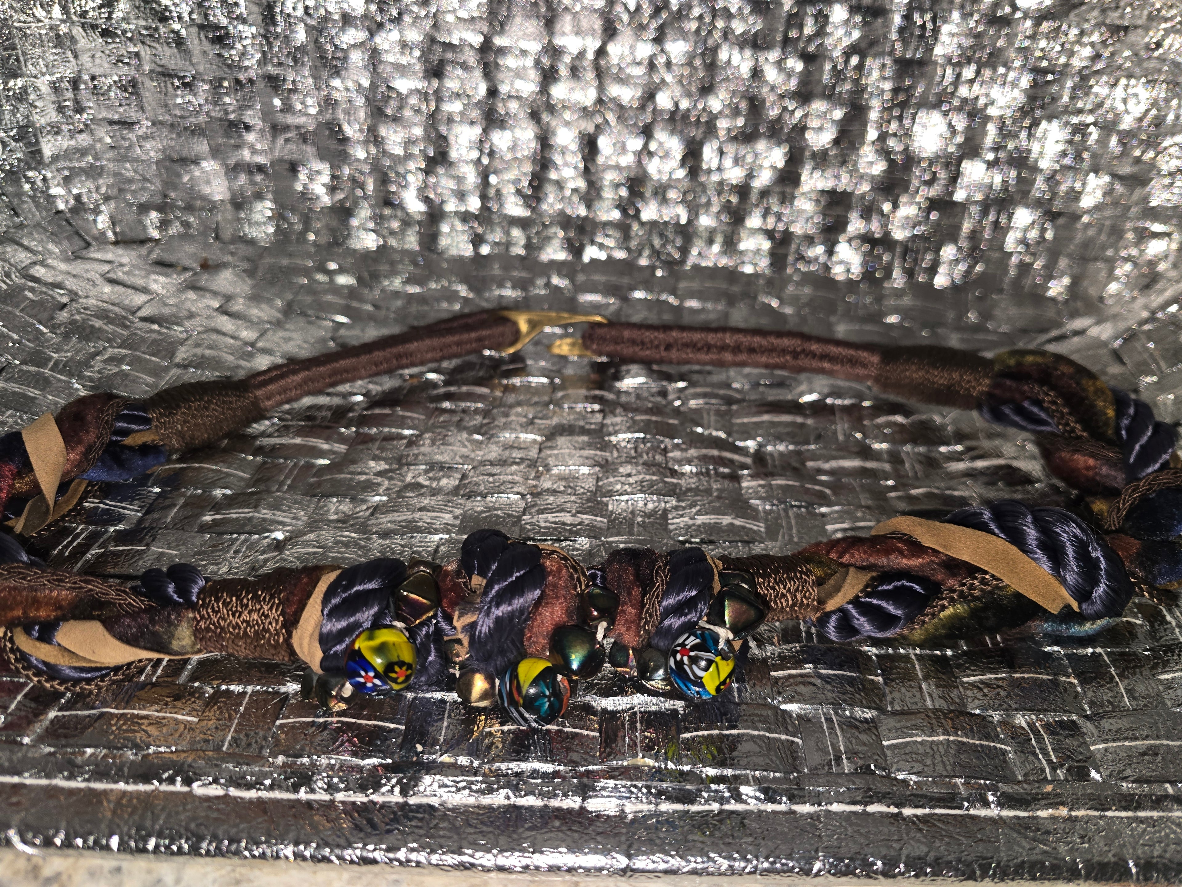 Vintage 90s Braided belt