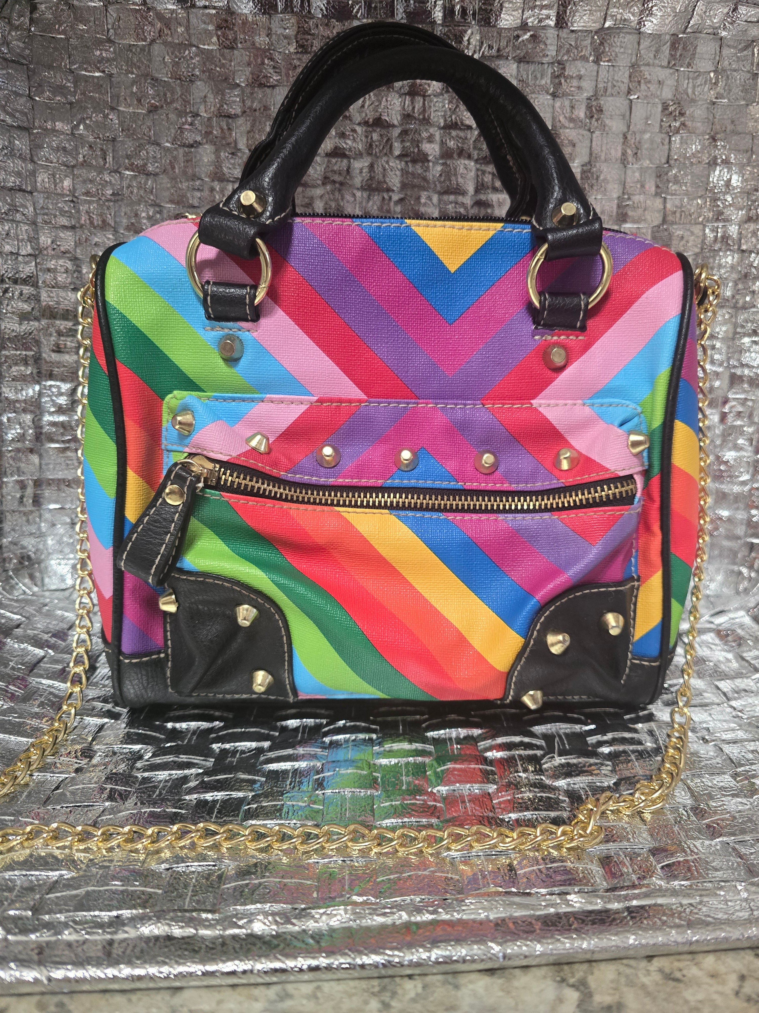 Mini multi-color beg