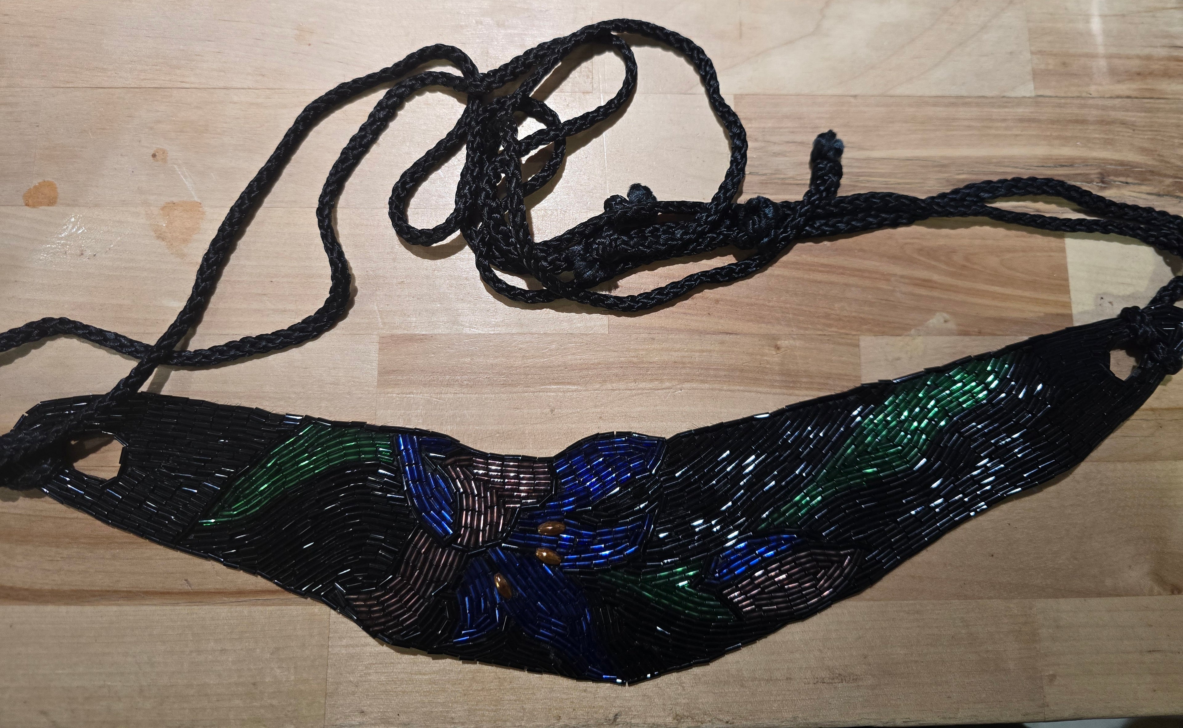 Vintage Beaded Belt