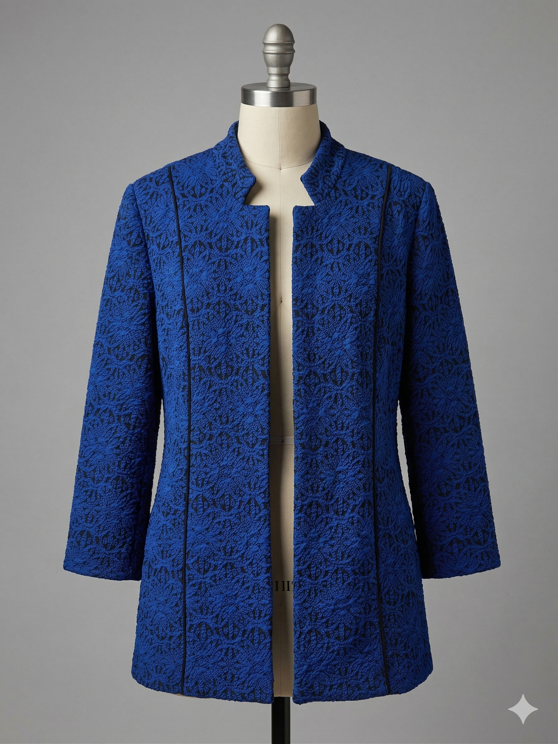 Blue & Black Trim blazer