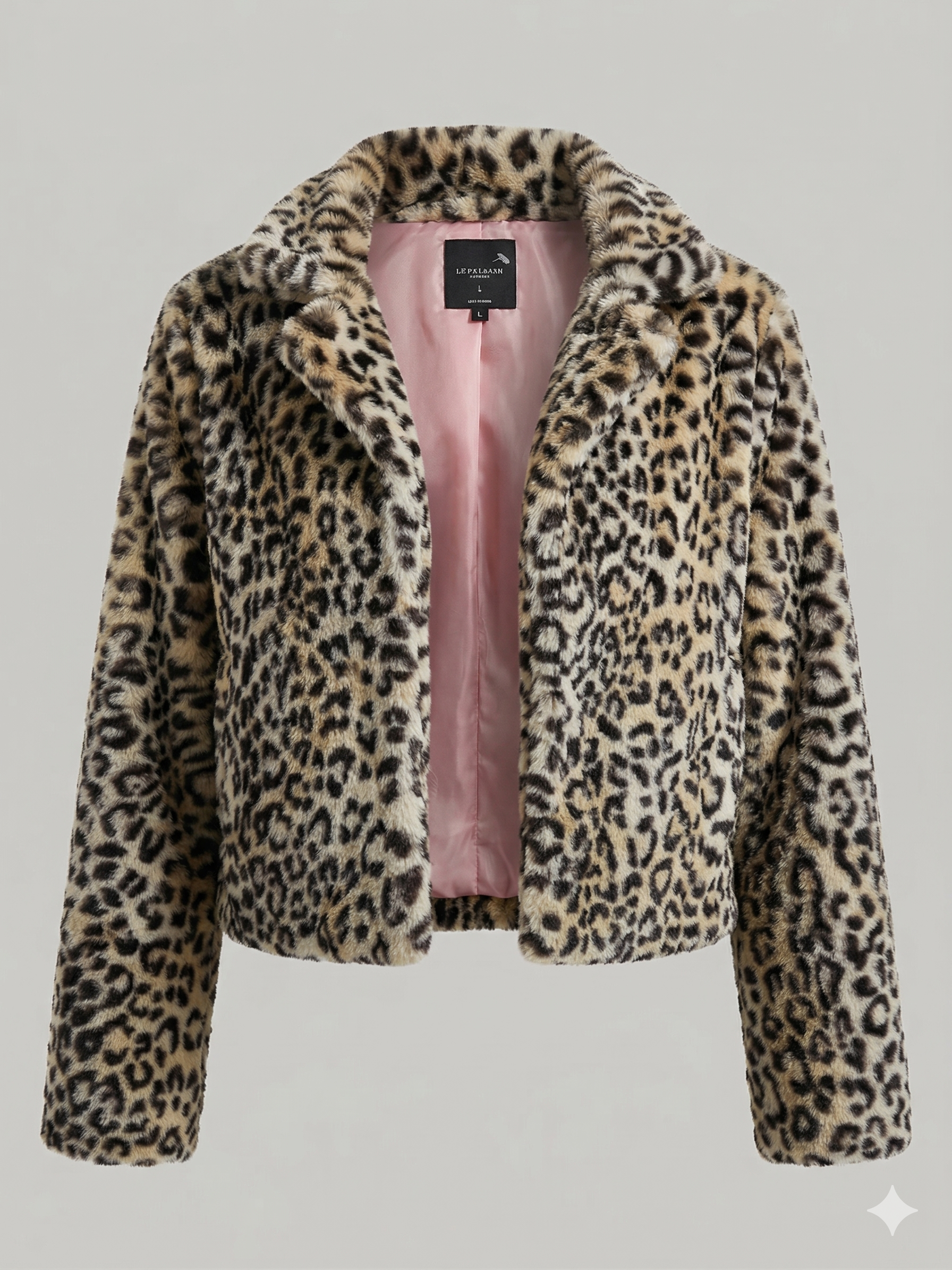 Vintage Angle kiss Cheeta coat