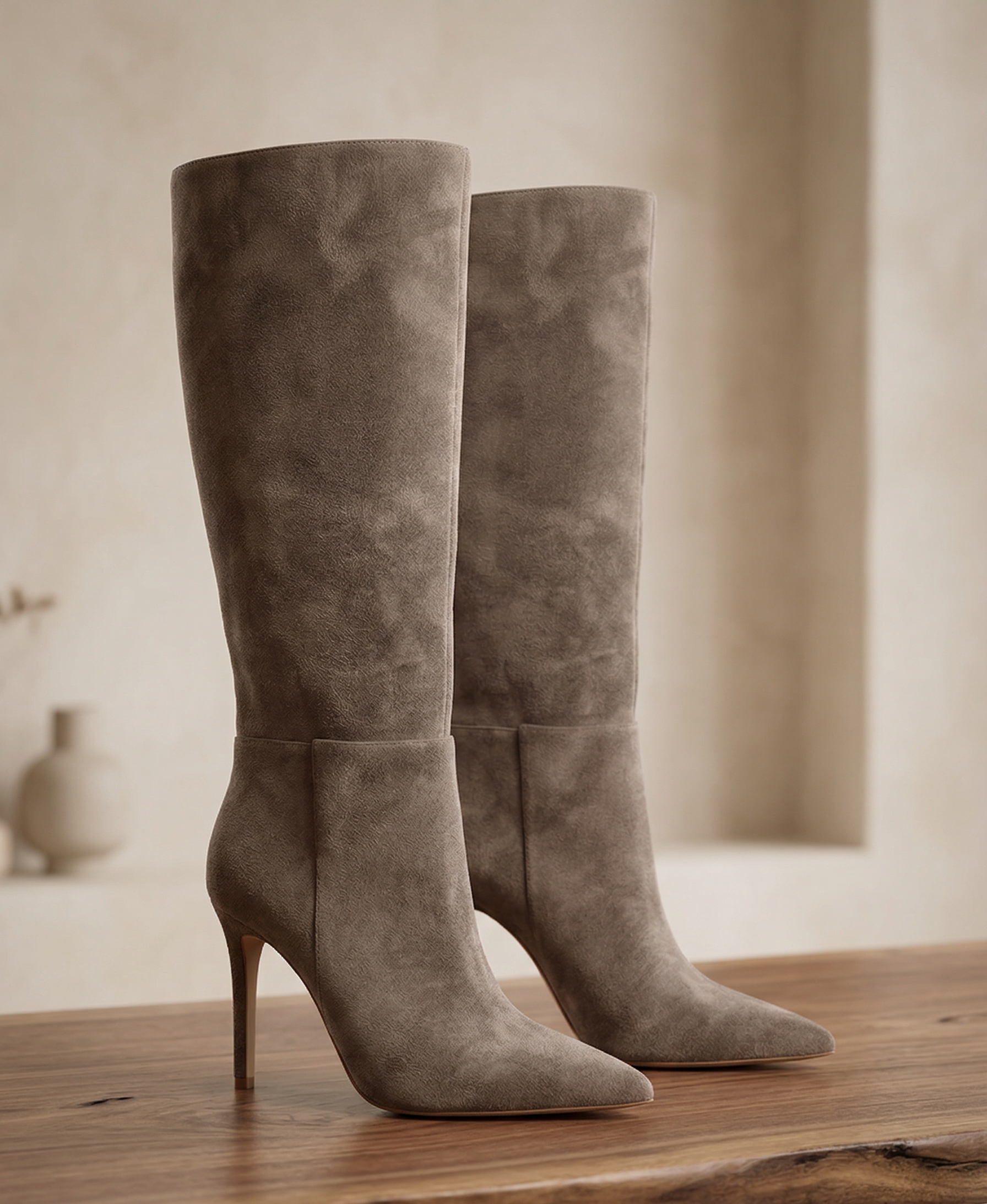 Brown Suede boots