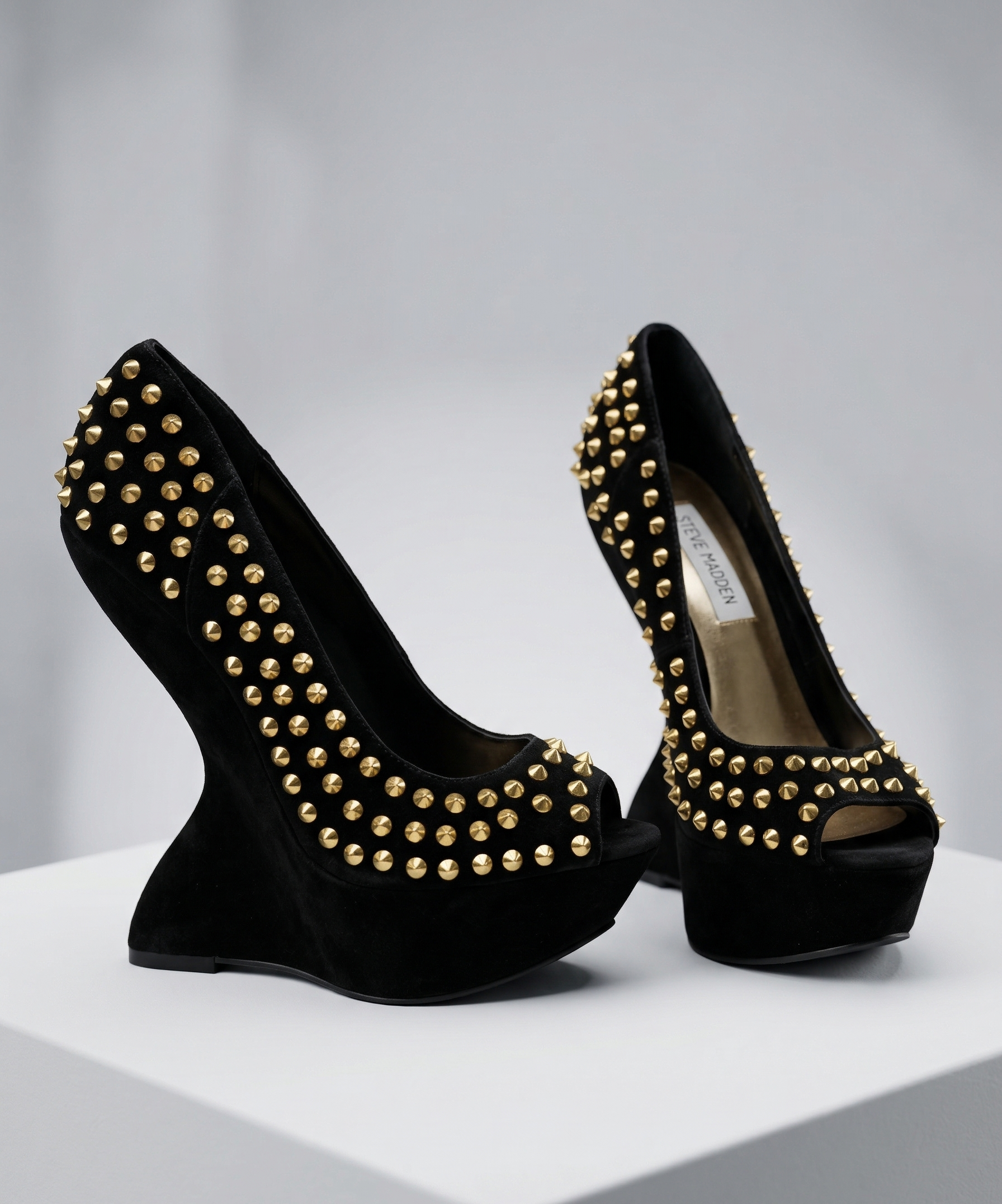 Steve Madden Ankle Strap Sway Heeled platforms