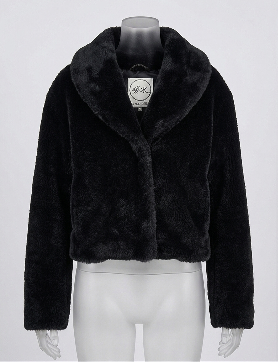 Black Fur Jacket