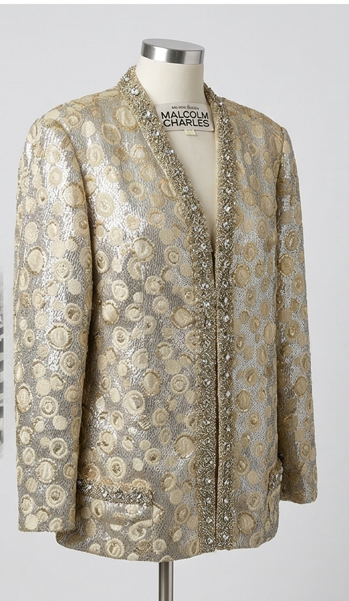 Malcom Charles Rhinestone Jacket