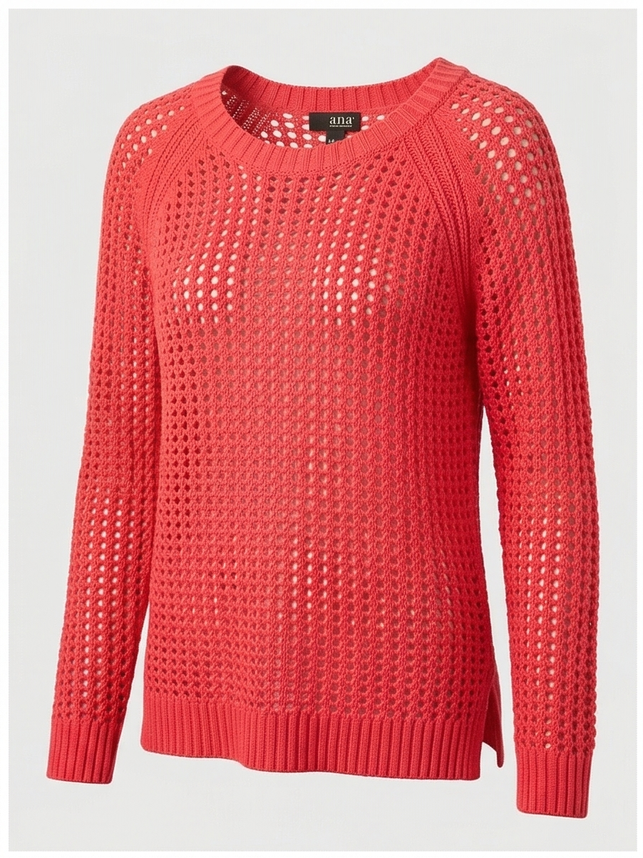 Ana Pink Knitted Long Sleeve