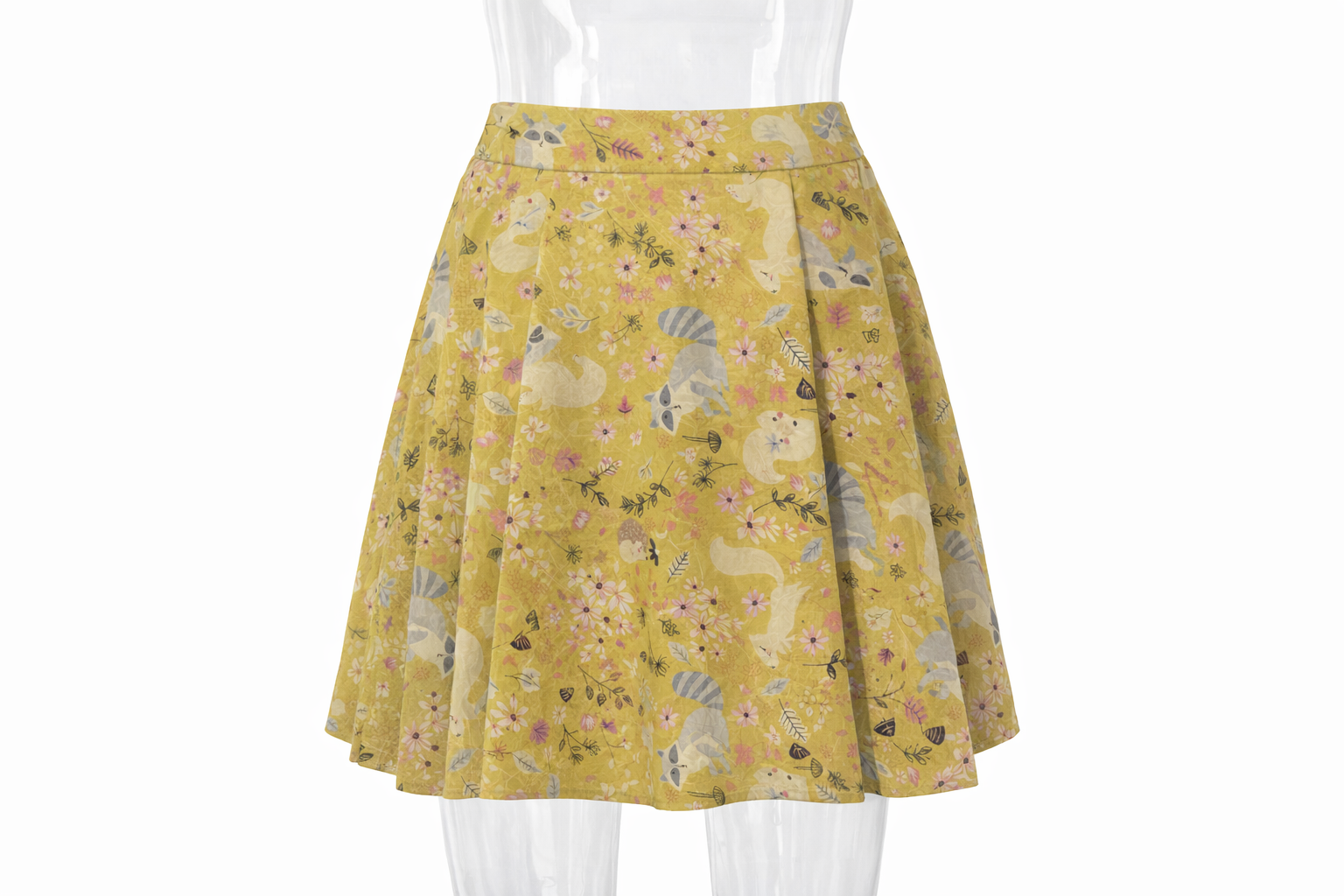 Yellow skirt